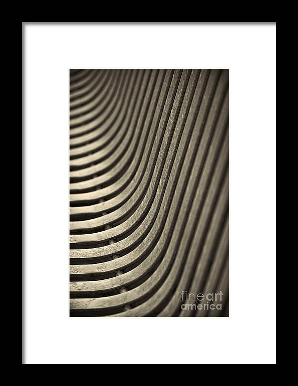 Abstract Framed Print featuring the photograph Upward Curve. by Clare Bambers