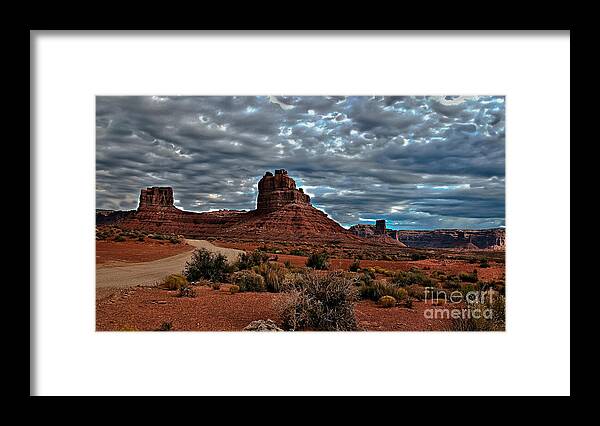  Framed Print featuring the photograph Valley Of The Gods II by Robert Bales