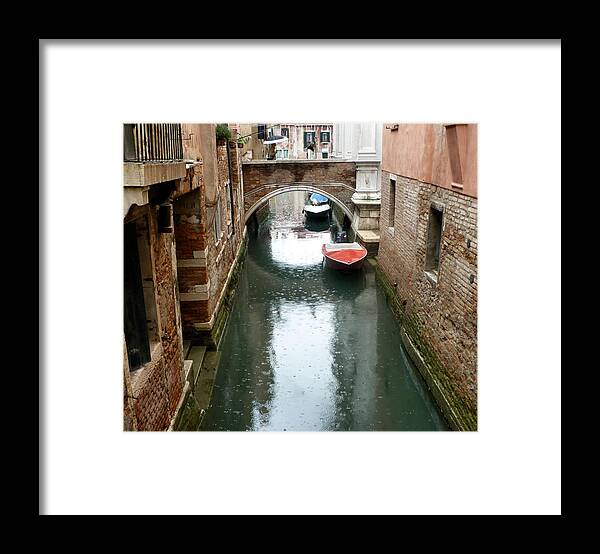 Venice Framed Print featuring the photograph Venice - 3 by Ely Arsha