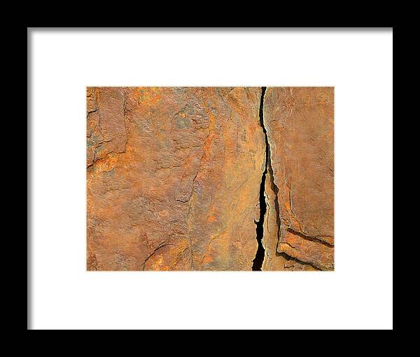 Metal Framed Print featuring the photograph View from Above by JoAnn Lense
