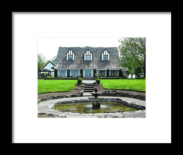 Twilight Framed Print featuring the photograph View Point Inn Corbett by Kelly Manning