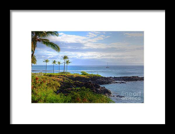 Kapalua Framed Print featuring the photograph Viewing Kapalua by Kelly Wade