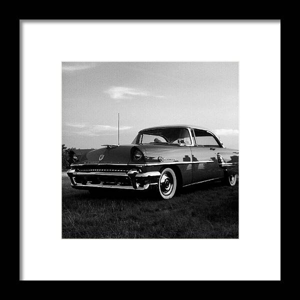 Classiccar Framed Print featuring the photograph Vintage Mercury by Dan Piraino
