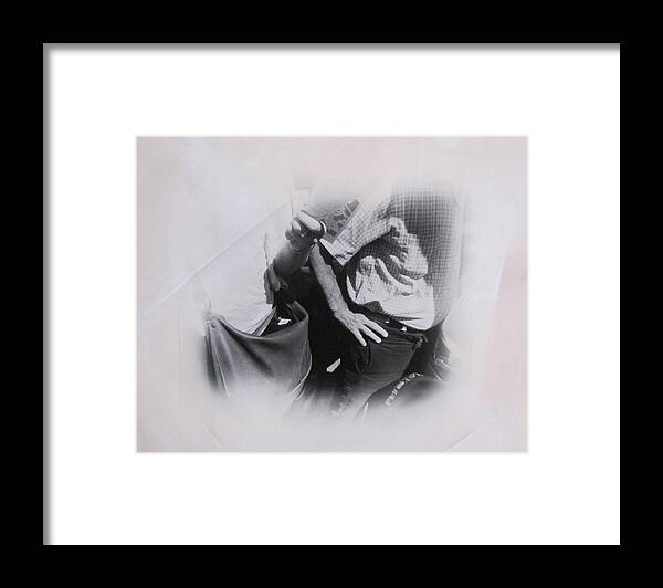  Framed Print featuring the photograph Waiting in Ax by Rika Maja Duevel