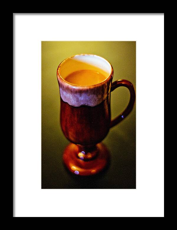 Coffee Framed Print featuring the photograph Warmth by Randall Cogle