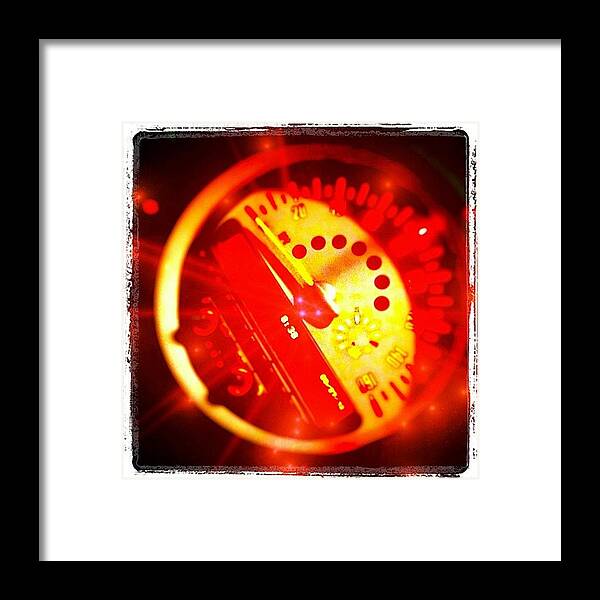 Rcspics Framed Print featuring the photograph Warp Indicator by Dave Edens
