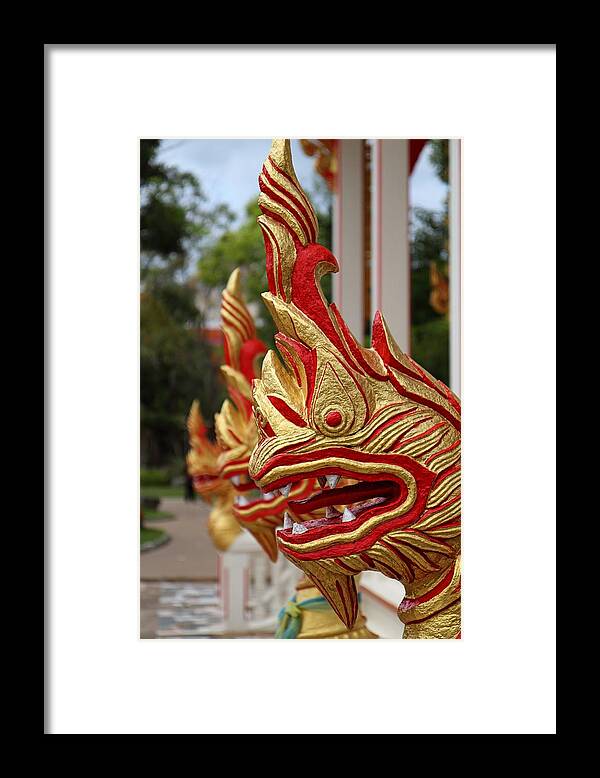 Metro Framed Print featuring the photograph Wat Chalong 3 by Metro DC Photography