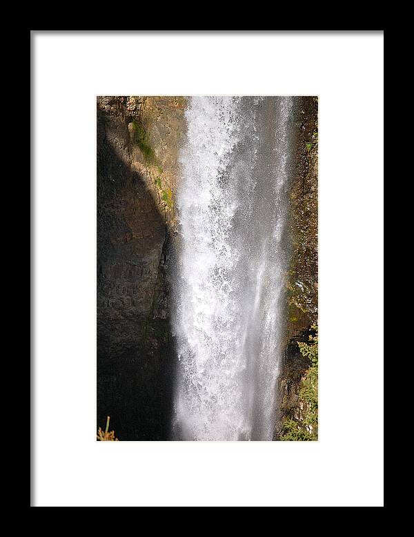 Waterfall Framed Print featuring the photograph Waterfall by Christine Tobolski