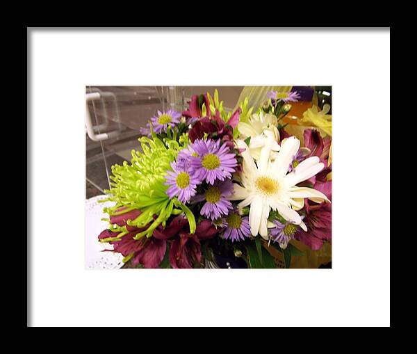 Flowers Framed Print featuring the photograph Wedding Bouquet by Regina McLeroy