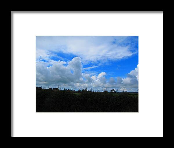 Wales Framed Print featuring the photograph Welsh Sky by Ian Kowalski