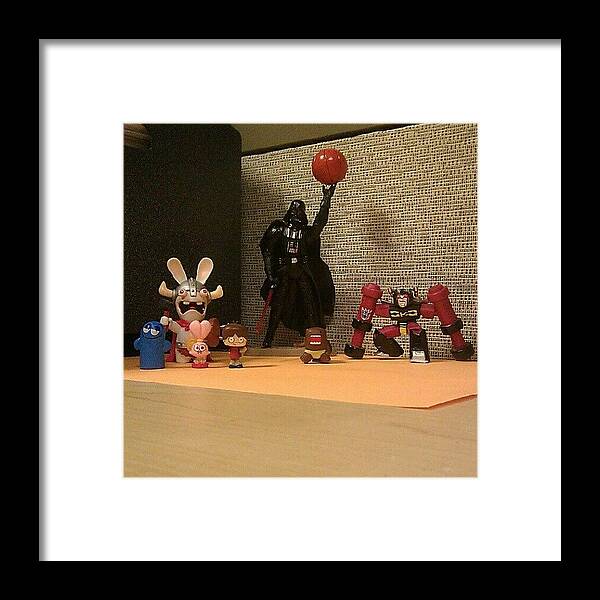 Sith Framed Print featuring the photograph We're Ready To Take On The Heat! by Chuck Caldwell