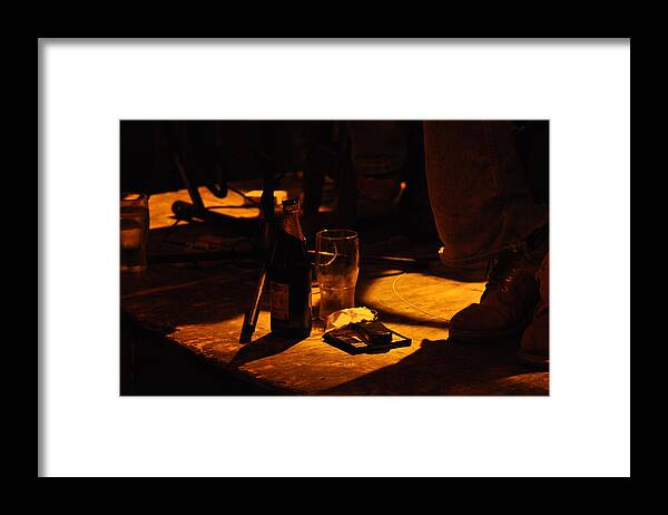 Still Life Framed Print featuring the photograph Whistlers Thirst by Rob Hemphill