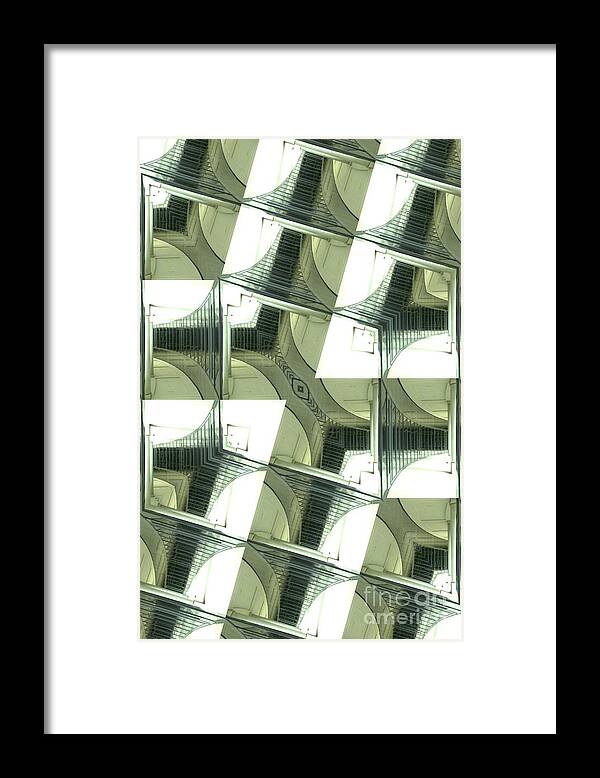 Window Framed Print featuring the photograph Window Mathematical by Donna Brown