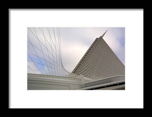 Architecture Framed Print featuring the photograph Wings by Jean Wolfrum