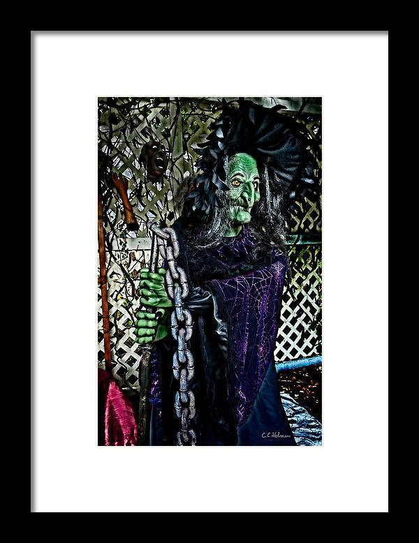 Halloween Framed Print featuring the photograph Witchy by Christopher Holmes