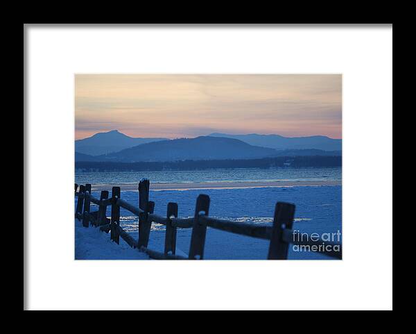 Fence Framed Print featuring the photograph Wooden fence by Dejan Jovanovic