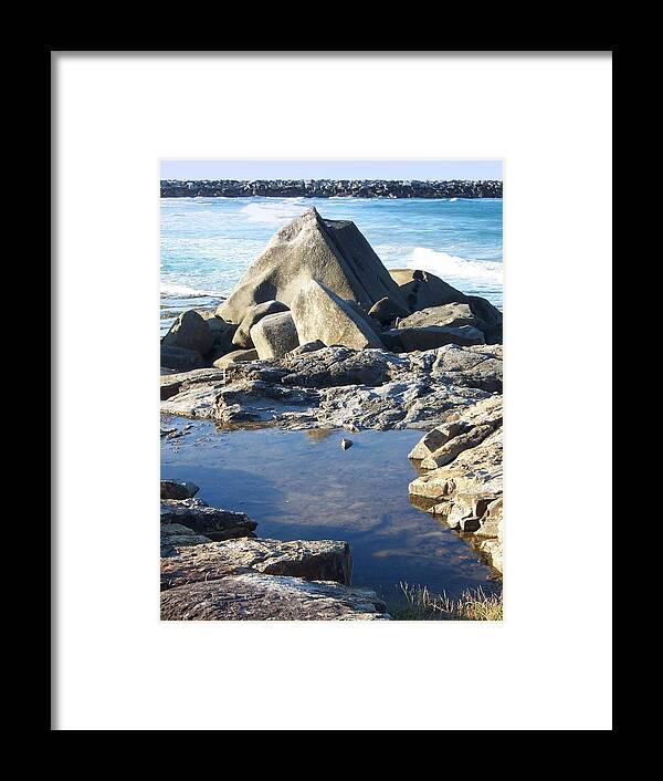 Landscape Framed Print featuring the photograph Yamba Vista 3 by Jan Lawnikanis