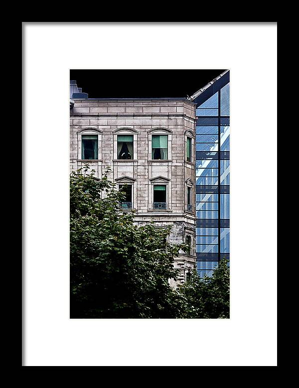  Framed Print featuring the photograph Yesterday And Today by Burney Lieberman