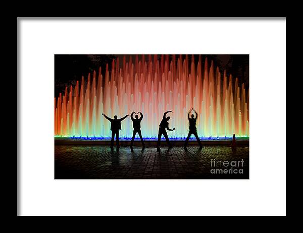 Lights Framed Print featuring the photograph Ymca by Alysha Thompson