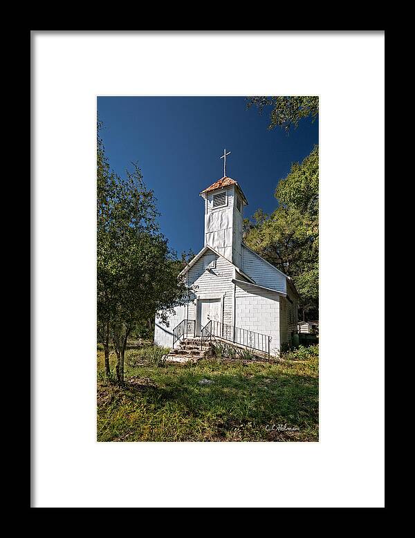 Church Framed Print featuring the photograph Zion Baptist Church by Christopher Holmes