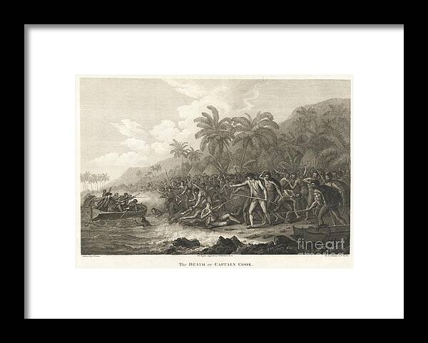 Captain James Cook Framed Print featuring the painting Set Of The Official Accounts Of His Three Pacific Voyages by Celestial Images