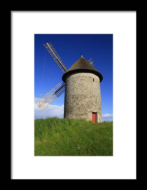 Buildings Framed Print featuring the photograph The Old Mill by Martina Fagan