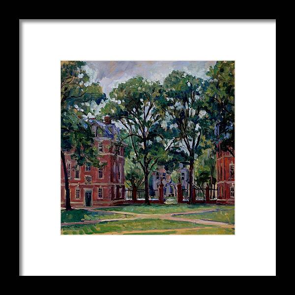 Williams College Framed Print featuring the painting From Williams College by Thor Wickstrom