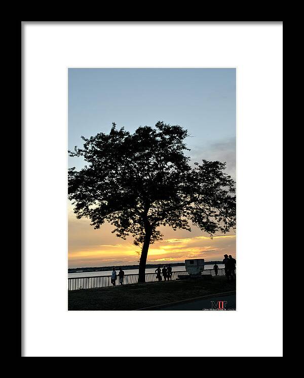 Buffalo Framed Print featuring the photograph 03 Cotton Candy Sunset Skies by Michael Frank Jr