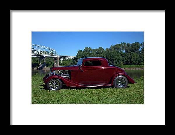1934 Framed Print featuring the photograph 1934 Ford Coupe by Tim McCullough