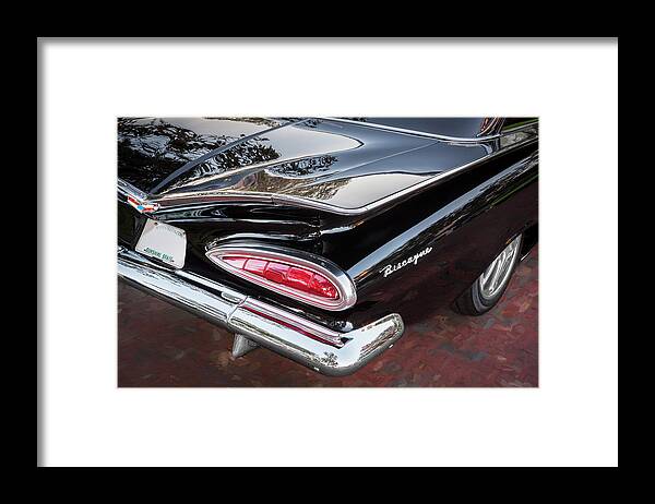 1959 Chevrolet Biscayne Framed Print featuring the photograph 1959 Chevrolet Biscayne  by Rich Franco