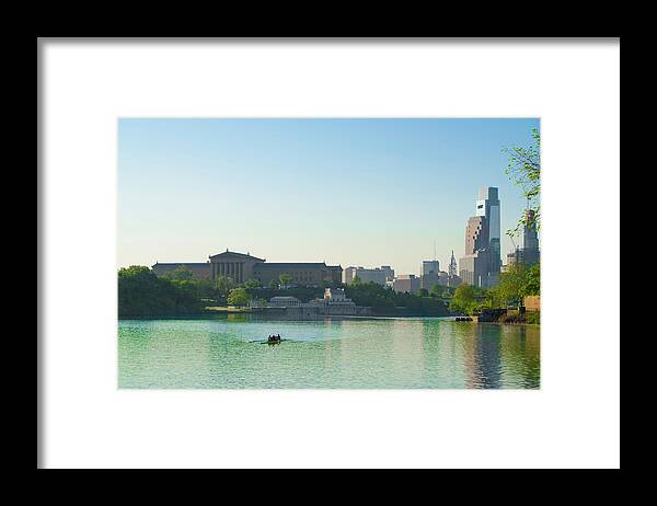 Spring Framed Print featuring the photograph A Spring Morning in Philadelphia #1 by Bill Cannon