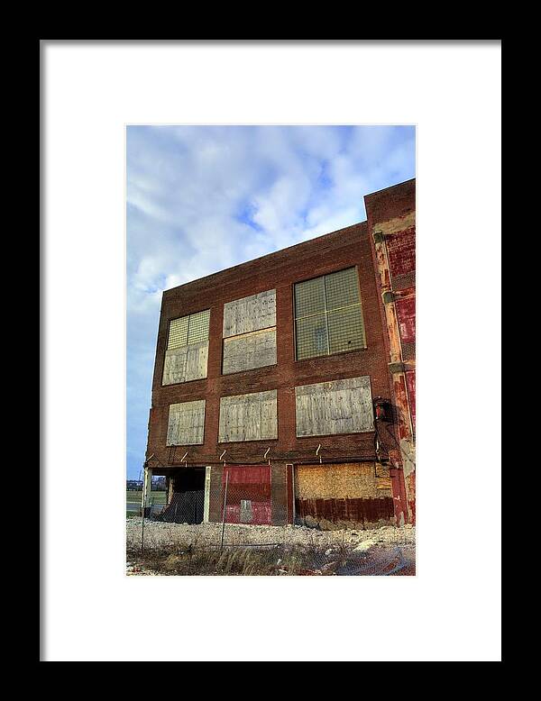 Abandoned Framed Print featuring the photograph Abandoned Warehouse #1 by FineArtRoyal Joshua Mimbs