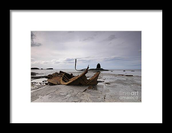 Saltwick Bay Framed Print featuring the photograph Admiral Von Tromp #1 by Smart Aviation