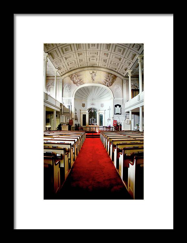 Cemetary Framed Print featuring the photograph Aisle of God #1 by Greg Fortier