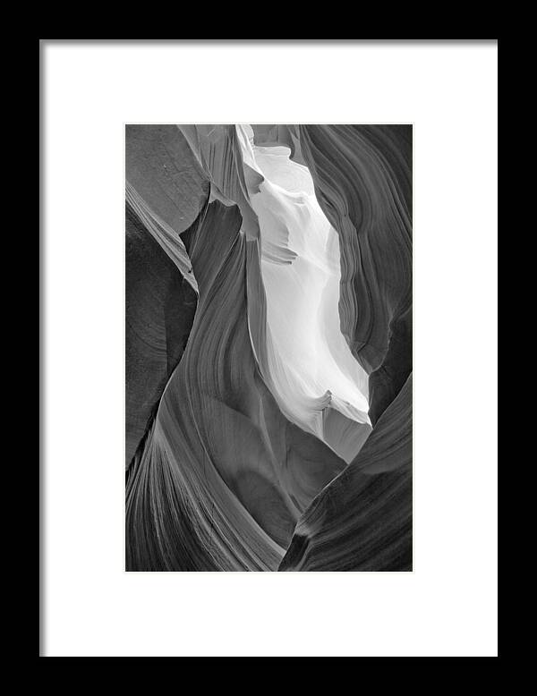 Antelope Canyon; Navajo Lands; Arizona; Desert; Slot Canyon; Slot Canyons; Canyon Framed Print featuring the photograph Antelope Canyon #1 by Carl Amoth