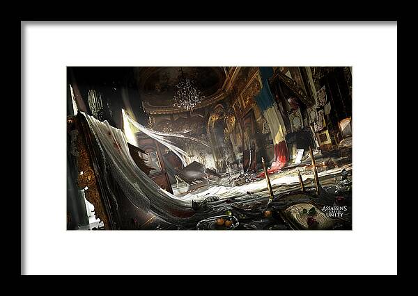 Assassin's Creed Unity Framed Print featuring the digital art Assassin's Creed Unity #1 by Maye Loeser