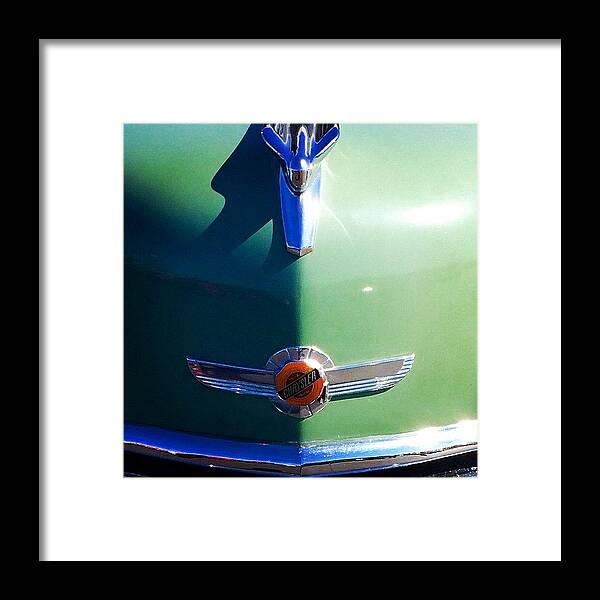 Engine Framed Print featuring the photograph #auto #automobile #autoaddicts #car #1 by Kerri Ann McClellan