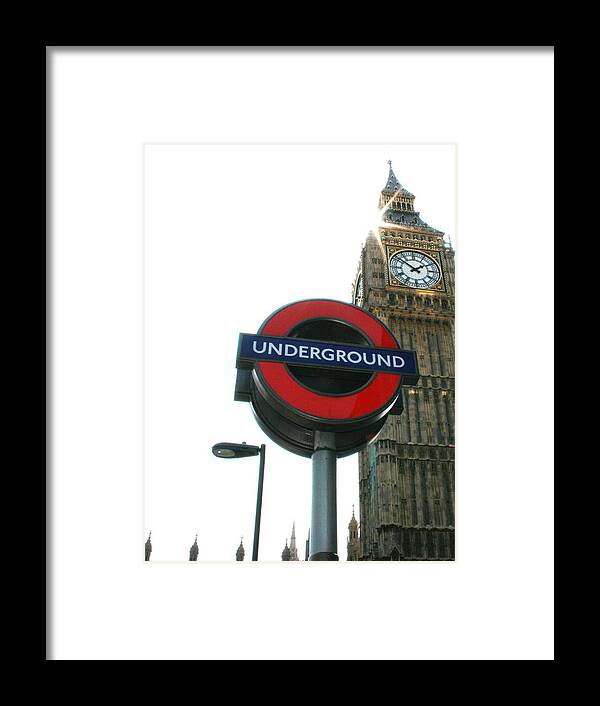 London Framed Print featuring the photograph Ben# #1 by MGhany