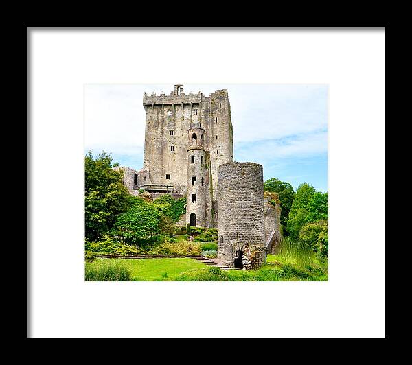  Blarney Framed Print featuring the photograph Blarney Castle #1 by Sue Morris