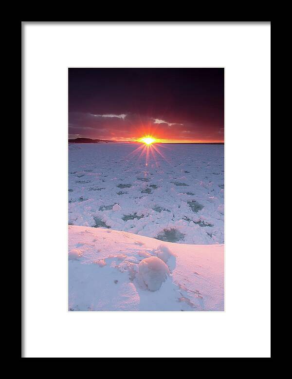 Sunset Framed Print featuring the photograph Breaking Light #1 by Lee and Michael Beek