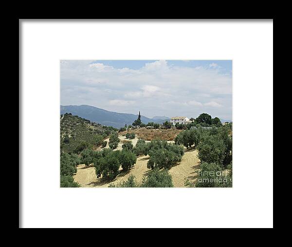 Cordoba Framed Print featuring the photograph Caseria de San Jose near Iznajar #2 by Chani Demuijlder