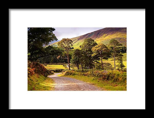 Ireland Framed Print featuring the photograph Celtic Spirit. Wicklow Mountains. Ireland by Jenny Rainbow