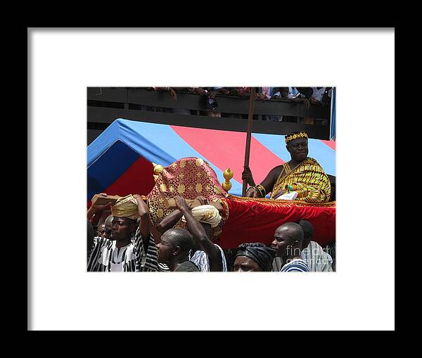 African Framed Print featuring the photograph Chiefs on Parade #1 by Erik Falkensteen