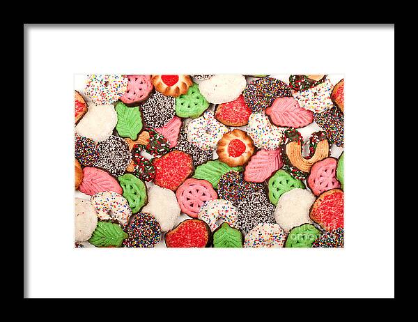 Cookies Framed Print featuring the photograph Christmas Cookies #8 by Anthony Totah