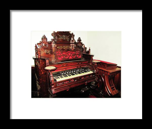 Hovind Framed Print featuring the photograph Church Organ by Scott Hovind