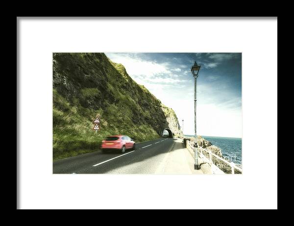 Antrim Framed Print featuring the photograph Coast Road #1 by Jim Orr