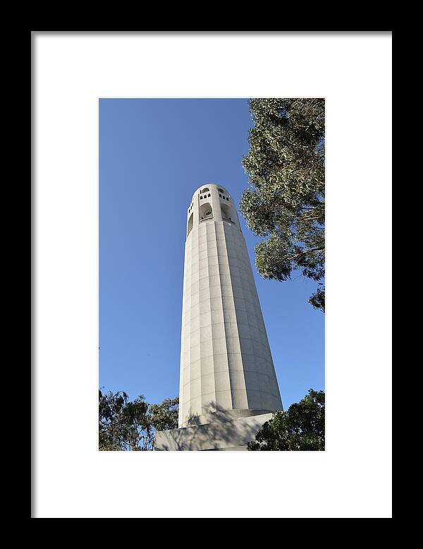 San Francisco Framed Print featuring the photograph Coit Tower, San Francisco #1 by Erik Burg