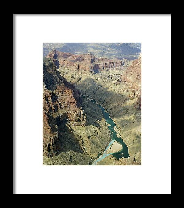 Grand Canyon Framed Print featuring the photograph Colorado River in the grand Canyon #1 by M K Miller