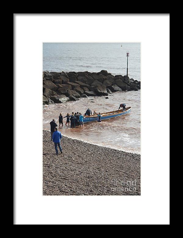 Boat Framed Print featuring the photograph Coming Ashore #1 by Andy Thompson