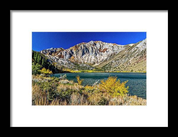 California Framed Print featuring the photograph Convict Lake Eastern Sierras #1 by Donald Pash